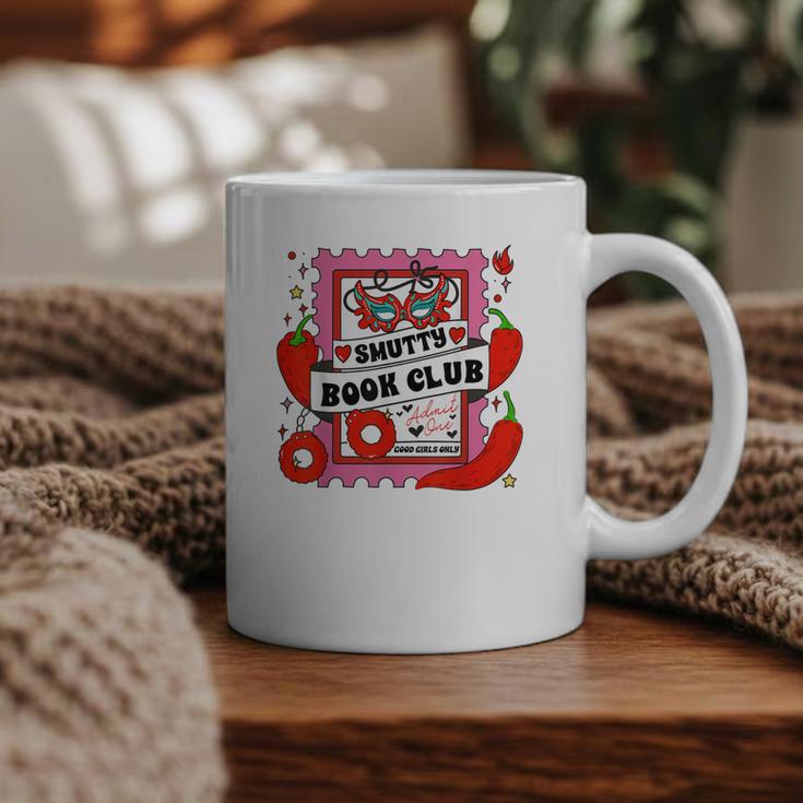 Smut Reader Smutty Vibes Spicy Romance Smutty Book Club Graphic Print Coffee Mug