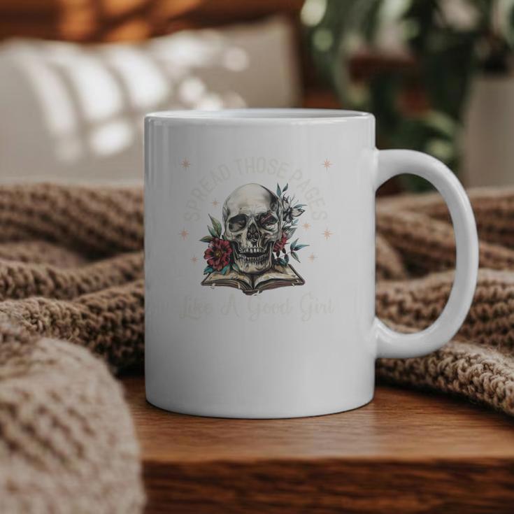 Spread Those Pages Like A Good Girl Dark Romance Smutt Books Graphic Print Coffee Mug