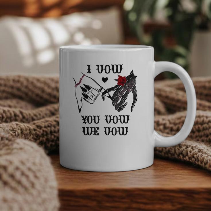 I Vow You Vow We Vow Merch Dark Romance Smutty Book Smutt Graphic Print Coffee Mug