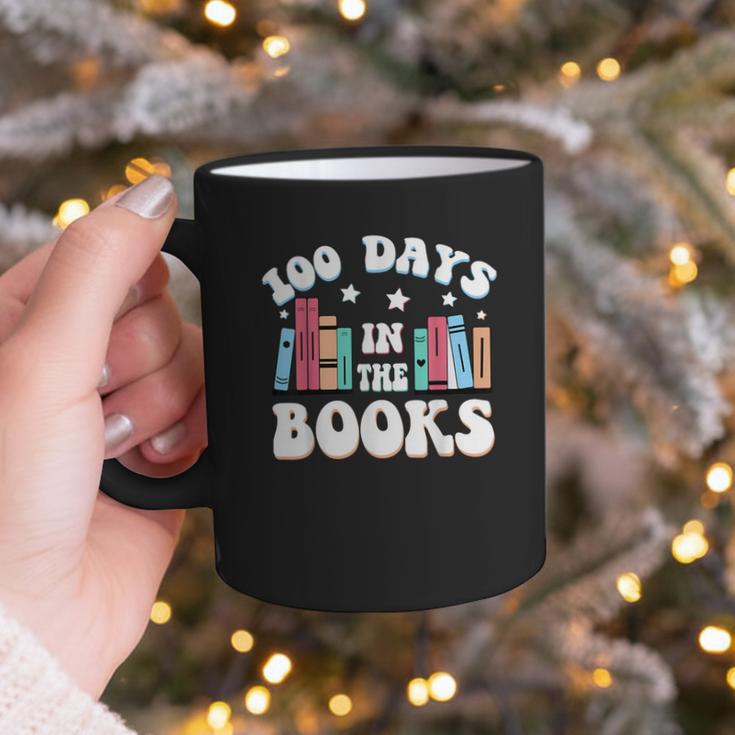 100 Days In The Books School Reading Celebration Graphic Print Coffee Mug