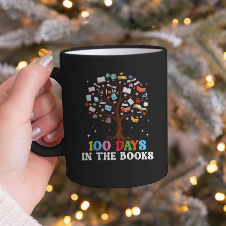 100 Days Of School 100th Day In The Books Reading Teacher Graphic Print Coffee Mug 100 Days Of School 100th Day In The Books Reading Teacher Graphic Print Coffee Mug