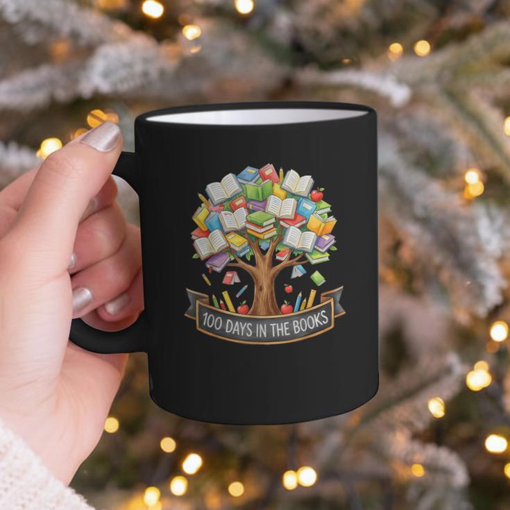 100 Days Of School In The Books Librarian Reading Teacher Graphic Print Coffee Mug 100 Days Of School In The Books Librarian Reading Teacher Graphic Print Coffee Mug