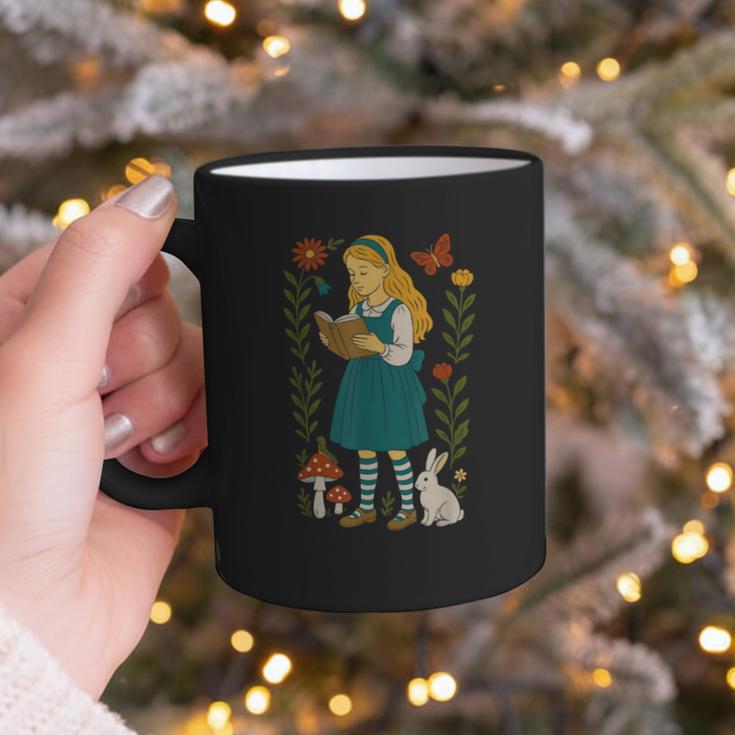 Alice In Wonderland Book Lover Lewis Carroll Rabbit Graphic Print Coffee Mug Alice In Wonderland Book Lover Lewis Carroll Rabbit Graphic Print Coffee Mug