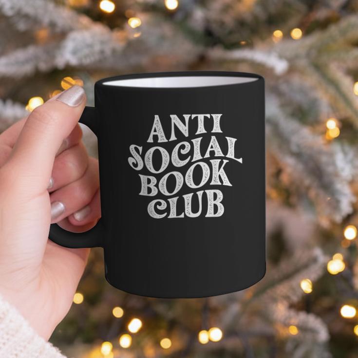 Anti Social Book Club Book Lover Reading Bookworm Reader Graphic Print Coffee Mug