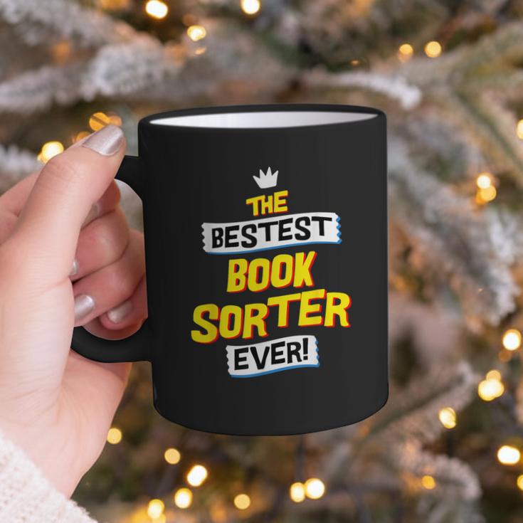 Best Book Sorter Job Occupation Graphic Print Coffee Mug Best Book Sorter Job Occupation Graphic Print Coffee Mug