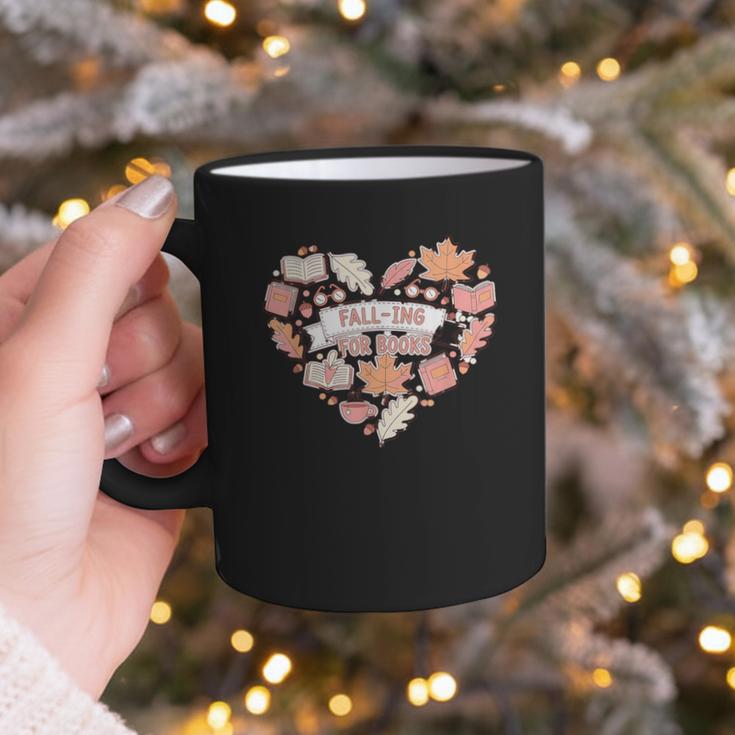 Big Book And Fall Heart Graphic Print Coffee Mug Big Book And Fall Heart Graphic Print Coffee Mug