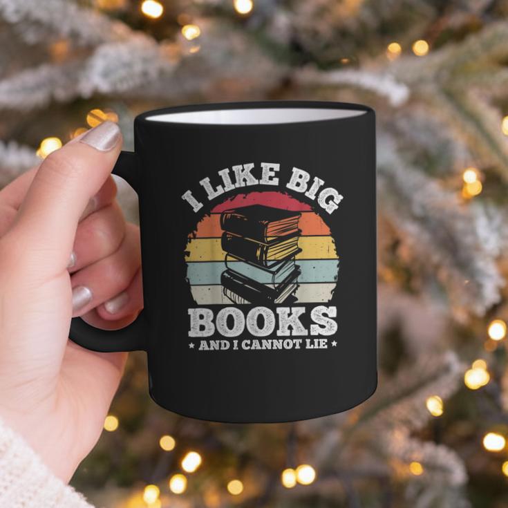 I LIKE BIG BOOKS AND I CANNOT LIE Book Lover Print Graphic Print Coffee Mug