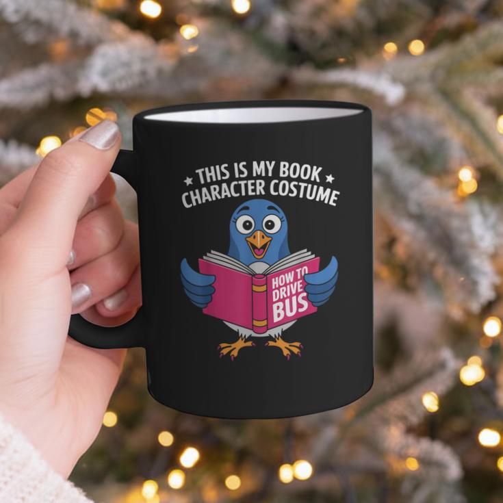 This Is My Book Character Costume Cute Pigeon Kids Reading Graphic Print Coffee Mug