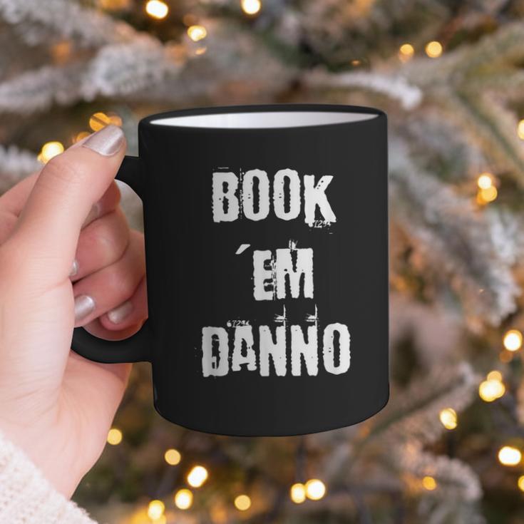 Book 'Em Danno Graphic Print Coffee Mug