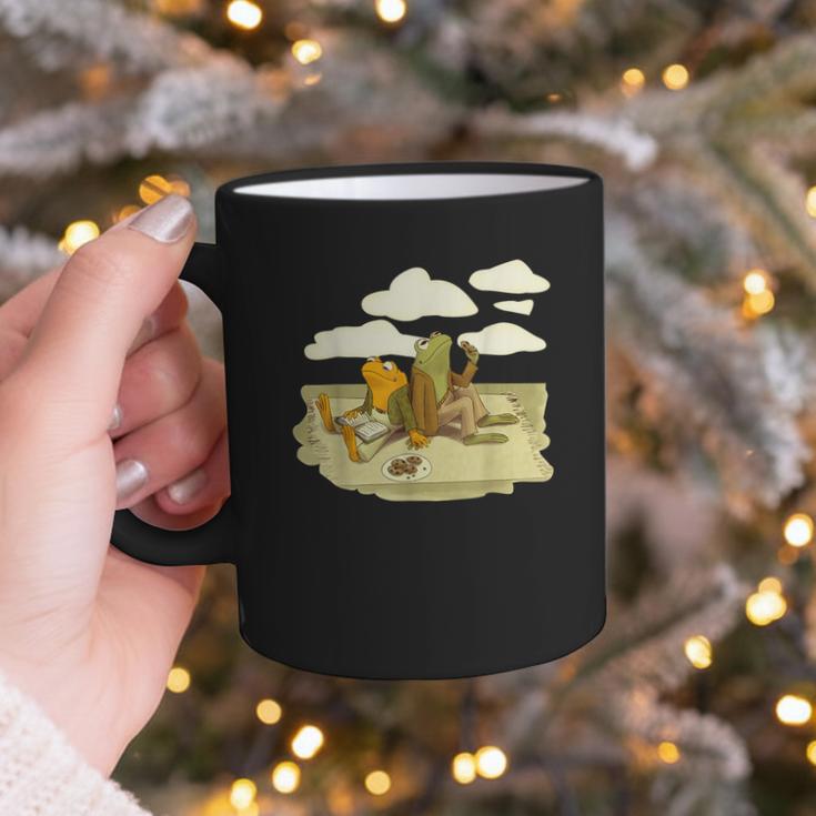 Book Frog Toad Vintage Book Frog Book Frog Reading Book Graphic Print Coffee Mug