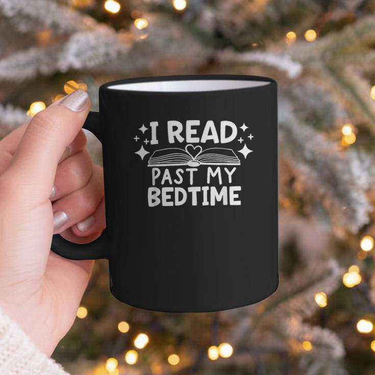Book Lover Reading Bookish Floral I Read Past My Bedtime Graphic Print Coffee Mug Book Lover Reading Bookish Floral I Read Past My Bedtime Graphic Print Coffee Mug