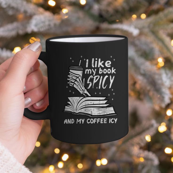 I Like My Book Spicy Read Reading Librarian Men Women Kids Graphic Print Coffee Mug