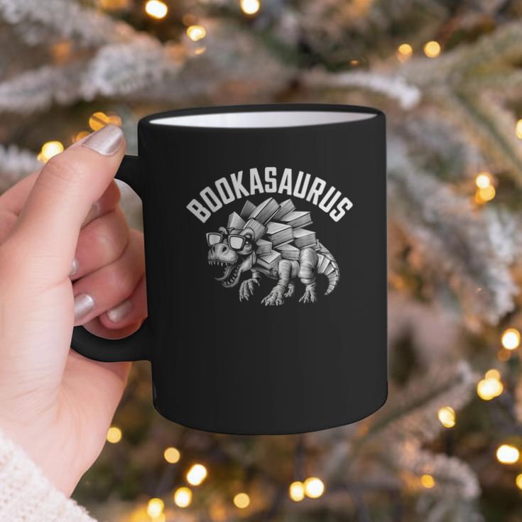 Book T-Rex Dino Bookworm Reading Book Dinosaur Graphic Print Coffee Mug