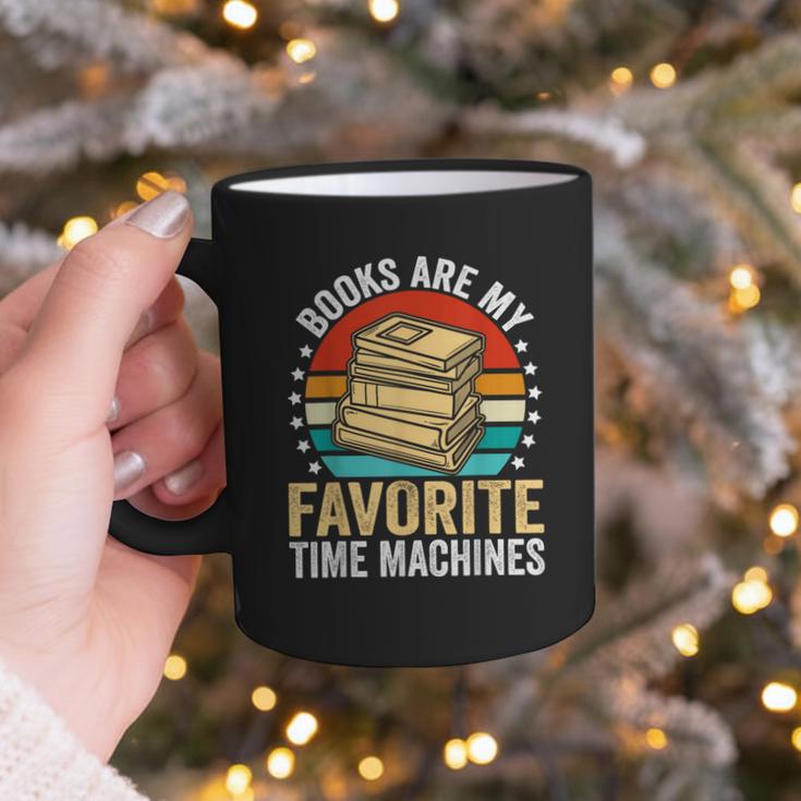 Books Are My Favorite Time Machines Graphic Print Coffee Mug