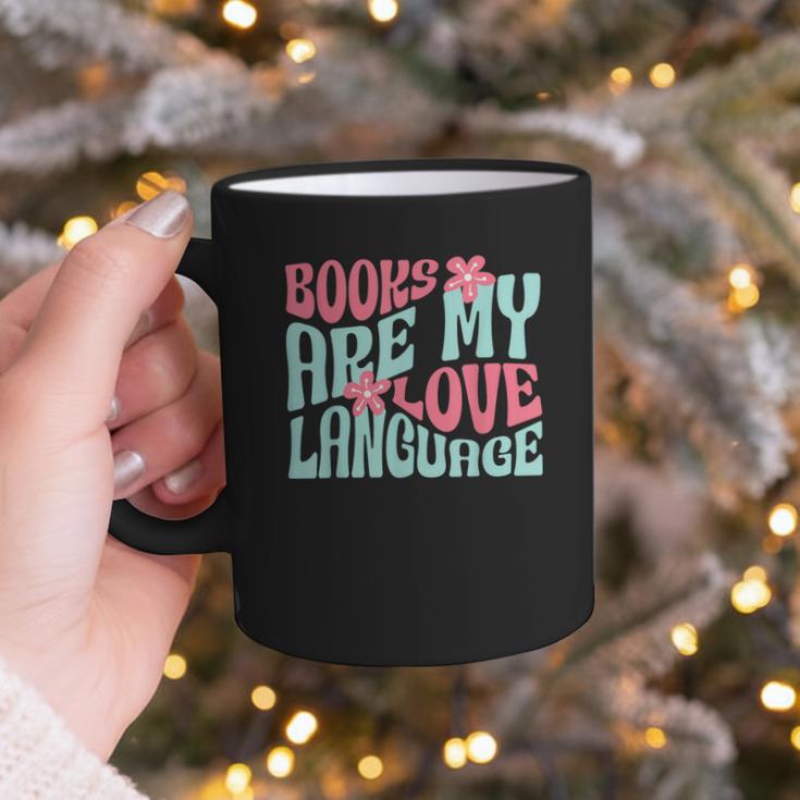 Books Are My Love Language Book Lover Reading Graphic Print Coffee Mug Books Are My Love Language Book Lover Reading Graphic Print Coffee Mug