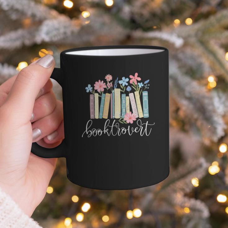 Booktrovert Book Lover Reading Bookworm Reader Graphic Print Coffee Mug