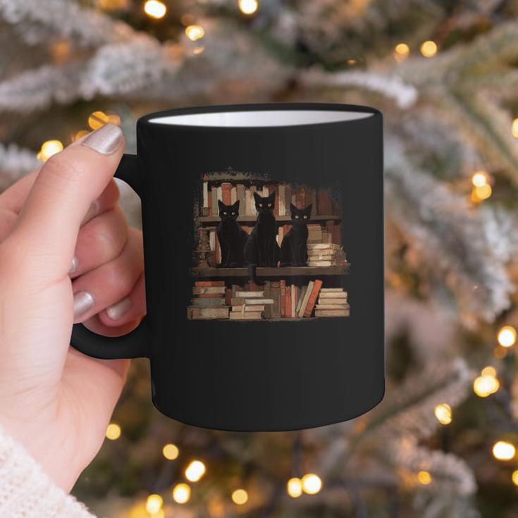 Cats Antique Books Academia Library Aesthetic Bookworm Graphic Print Coffee Mug Cats Antique Books Academia Library Aesthetic Bookworm Graphic Print Coffee Mug