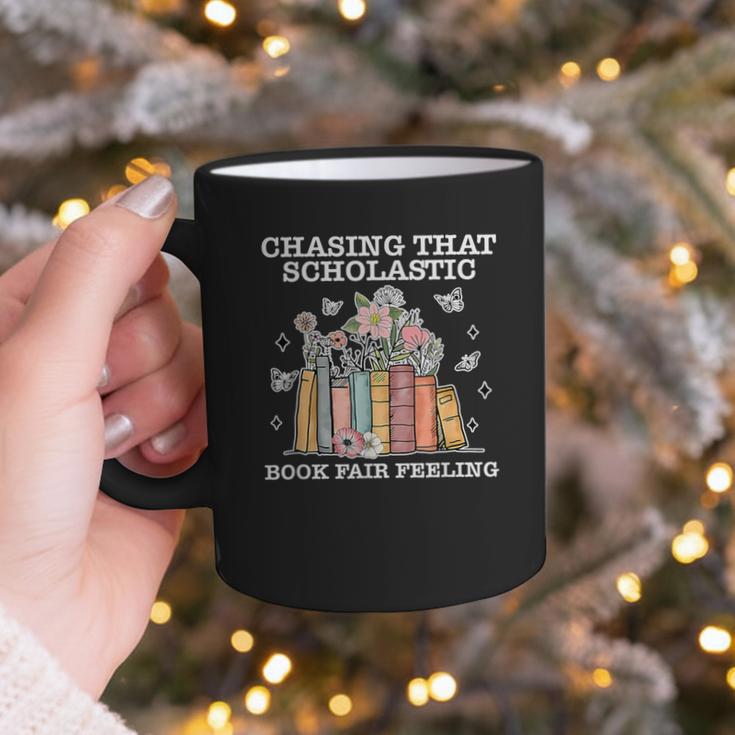 Chasing That Scholastic Book Fair Feeling Apparel Graphic Print Coffee Mug