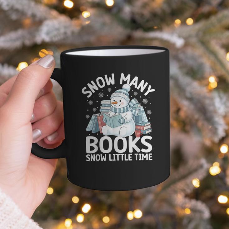 Christmas Reading Snowman So Many Books Men Women Kids Graphic Print Coffee Mug Christmas Reading Snowman So Many Books Men Women Kids Graphic Print Coffee Mug
