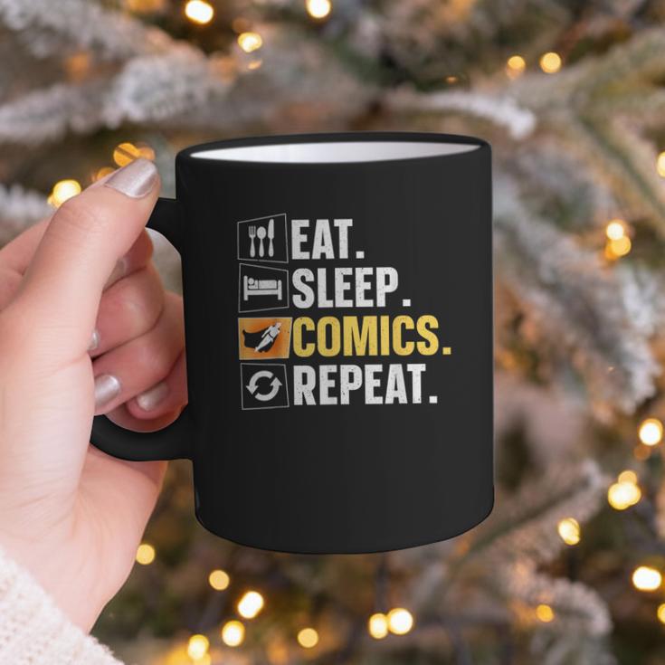 Comic Book Comic Stuff & Accessories -Adult Small Modern Letter Print Crew Collar Short Sleeve T-Shirt Graphic Print Coffee Mug