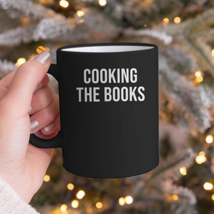Cooking The Books Graphic Print Coffee Mug