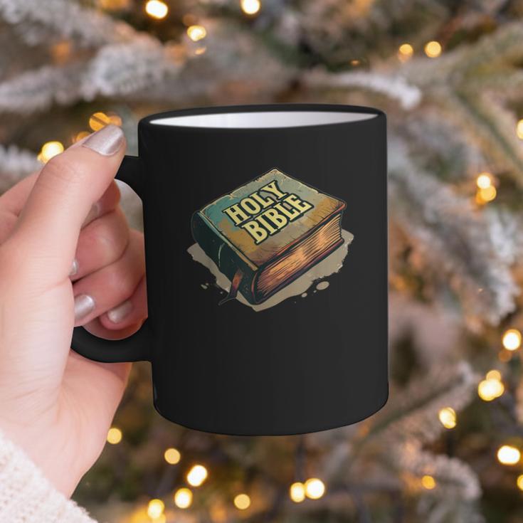 Cool Holy Bible Book Costume For Man And Woman Graphic Print Coffee Mug