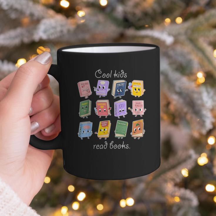 Cool Kids Read Books School Librarian Reading Teacher Graphic Print Coffee Mug Cool Kids Read Books School Librarian Reading Teacher Graphic Print Coffee Mug