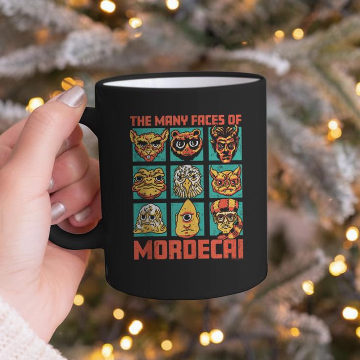 DCC Many Faces Of Mordecai Grid Gamer Series Book Graphic Print Coffee Mug