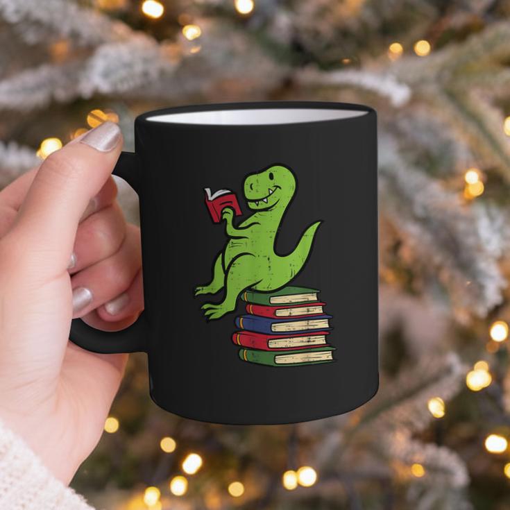 Dino Reading Read Reading Librarian Book Men Boys Kids Graphic Print Coffee Mug Dino Reading Read Reading Librarian Book Men Boys Kids Graphic Print Coffee Mug