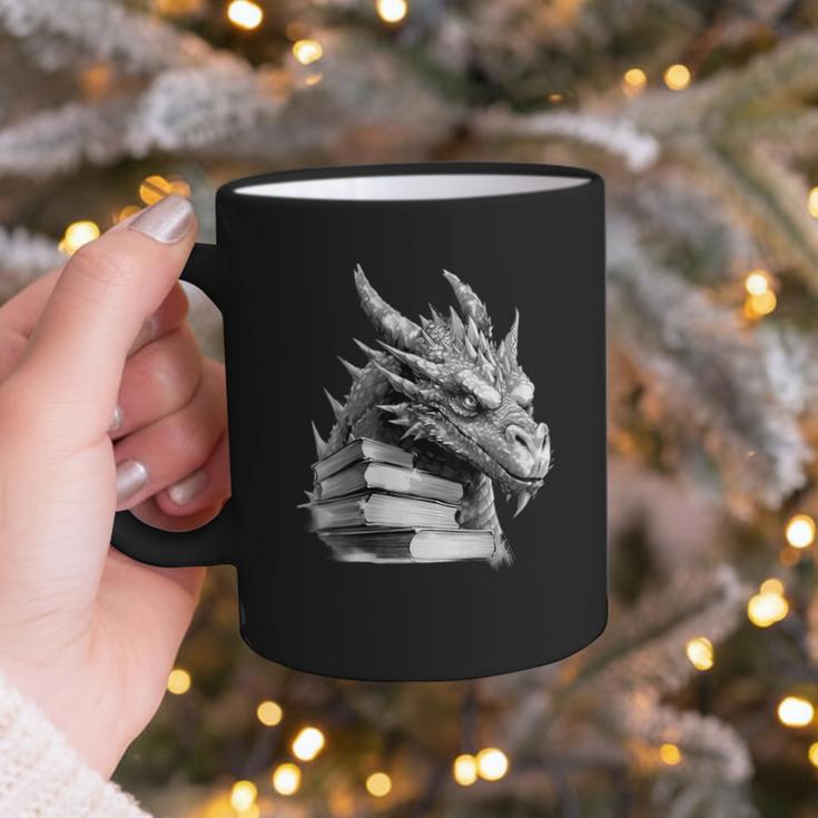 Dragon Book Graphic Print Coffee Mug