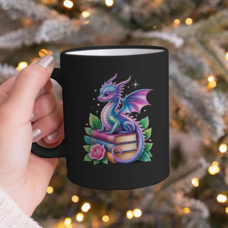 Dragon Book Fantasy Reading Graphic Print Coffee Mug