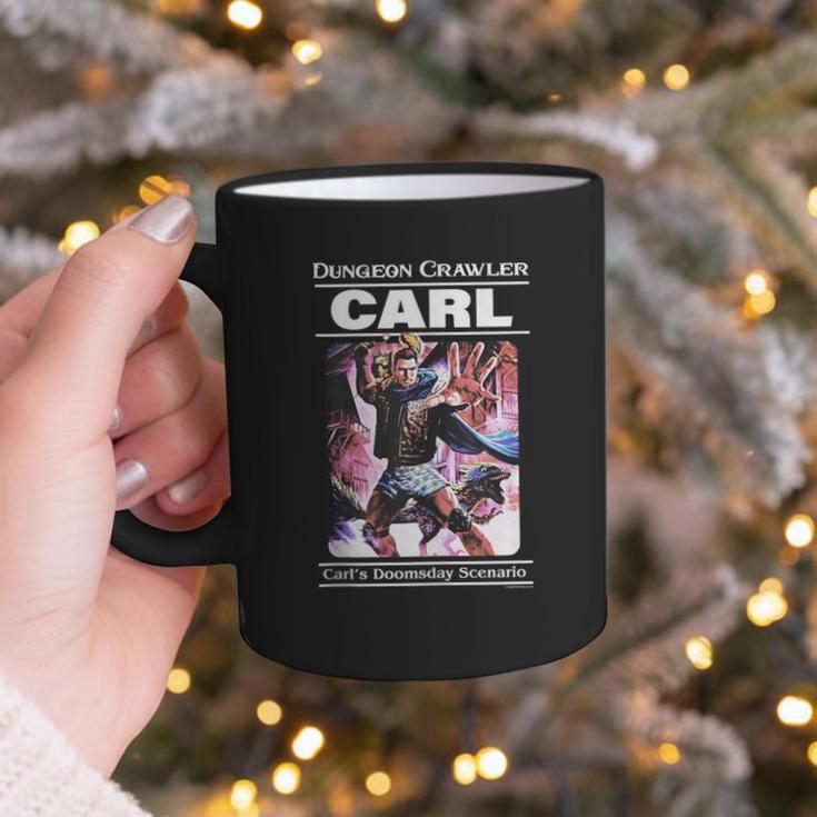 Dungeon Crawler Carl Vintage Paperback Illustration Book Graphic Print Coffee Mug
