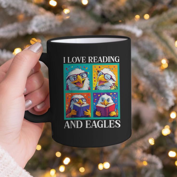 Eagle Love Reading And Eagles Child Book Lover Graphic Print Coffee Mug Eagle Love Reading And Eagles Child Book Lover Graphic Print Coffee Mug