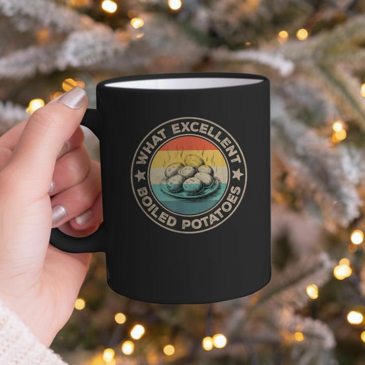 What Excellent Boiled Potatoes Retro Book Vintage Literature Graphic Print Coffee Mug