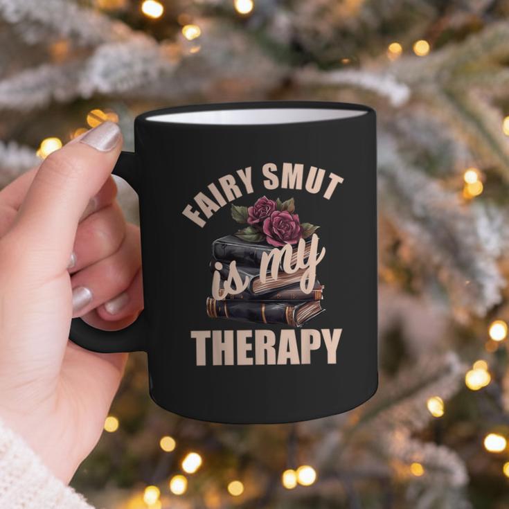 Fairy Smut Is My Therapy Romantasy Spicy Books Faerie Tales Graphic Print Coffee Mug Fairy Smut Is My Therapy Romantasy Spicy Books Faerie Tales Graphic Print Coffee Mug