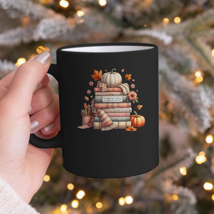 Fall Colors s I Love Fall s Books & Pumpkins Graphic Print Coffee Mug Fall Colors s I Love Fall s Books & Pumpkins Graphic Print Coffee Mug