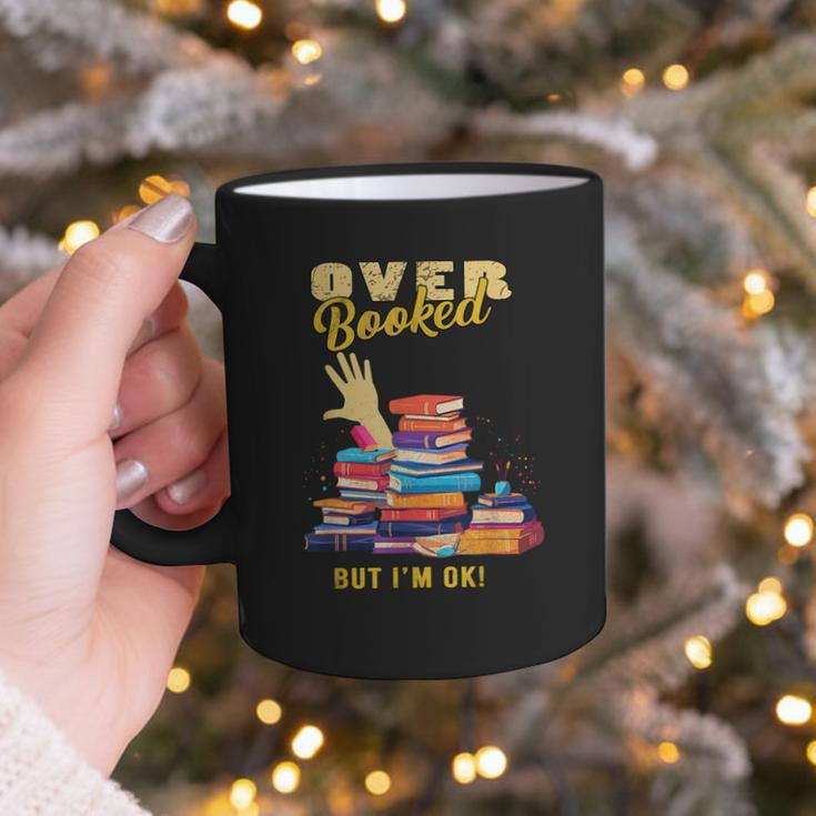 Fully Booked But I Am Ok Book Lover Reading Author Graphic Print Coffee Mug