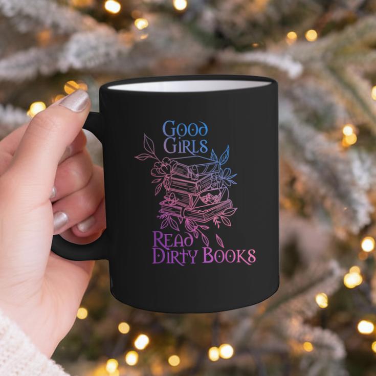 Good Girls Read Dirty Books Apparel Graphic Print Coffee Mug