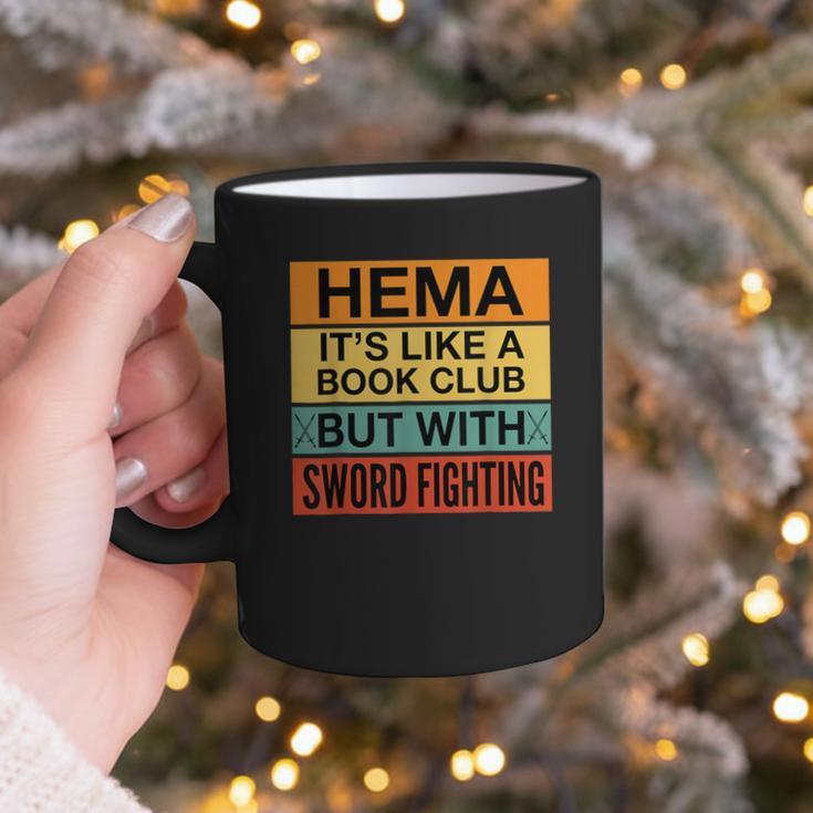 Hema Definition Like A Book Club With Swords Graphic Print Coffee Mug