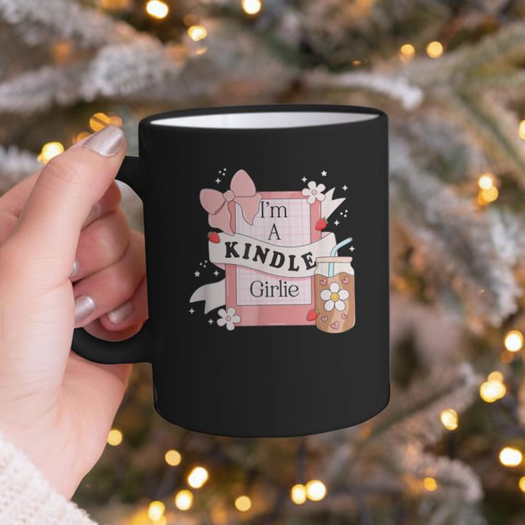I'm A Kindle Girlie Book Lover Bookish Graphic Print Coffee Mug