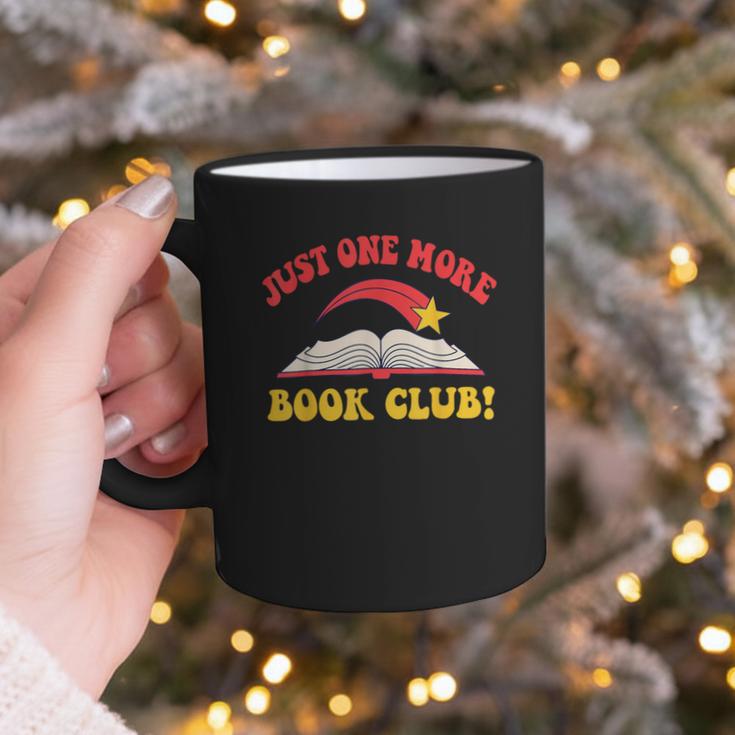 Just One More Book Club Bookish Hippie Graphic Print Coffee Mug Just One More Book Club Bookish Hippie Graphic Print Coffee Mug