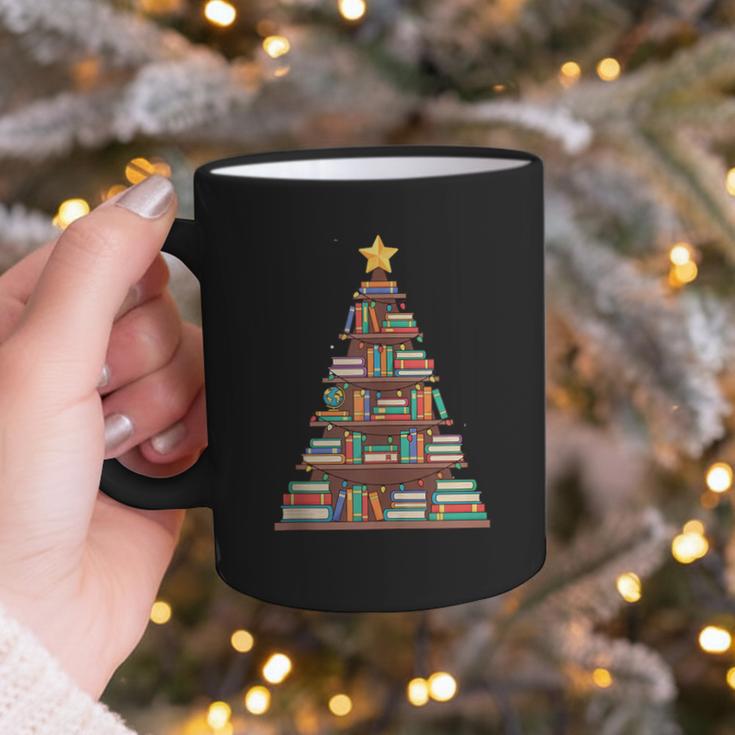 Literary Book Tree Bookish Shelf Art For Avid Readers Graphic Print Coffee Mug