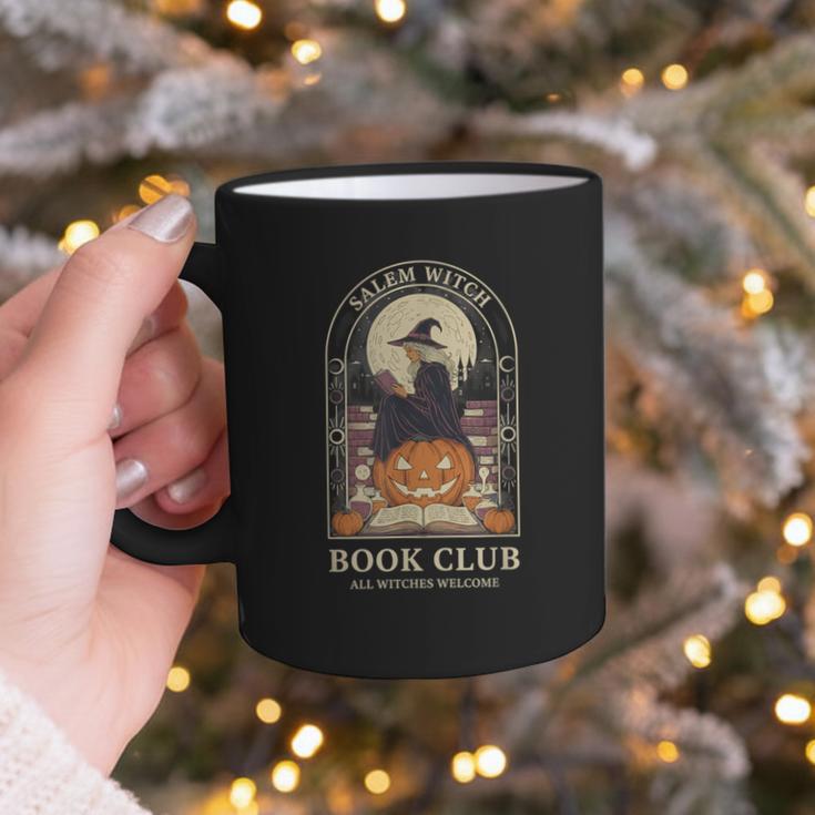 Literary Salem Witch Book Club All Witches Welcome Graphic Print Coffee Mug