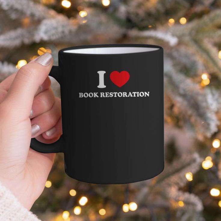 I LOVE BOOK RESTORATION Graphic Print Coffee Mug