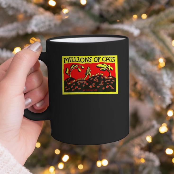 Millions Of Cats Book Cover Graphic Print Coffee Mug Millions Of Cats Book Cover Graphic Print Coffee Mug