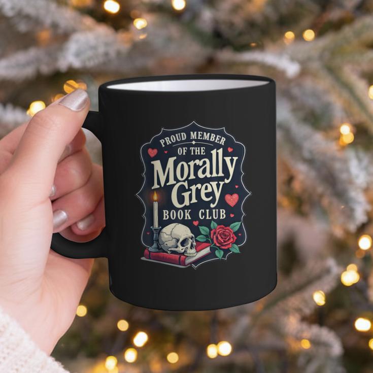 Morally Grey Merch Dark Romance Romantasy Smutty Book Lover Graphic Print Coffee Mug