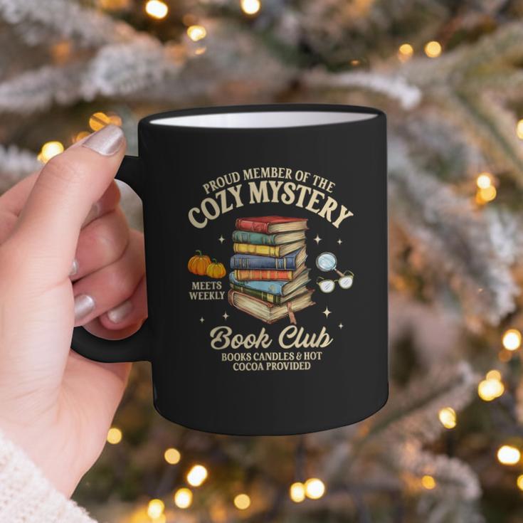 Mystery Book Reader Member Of The Cozy Mystery Book Club Graphic Print Coffee Mug Mystery Book Reader Member Of The Cozy Mystery Book Club Graphic Print Coffee Mug