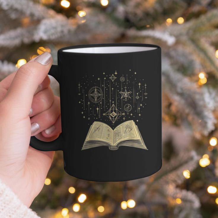 Mystic Astral Lunar Celestial Witch Spell Book Graphic Print Coffee Mug