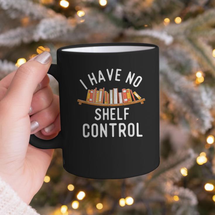I Have No Shelf Control Book Lover Reading Bookworm Reader Graphic Print Coffee Mug
