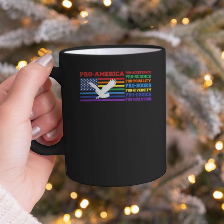 Pro America Pro Acceptance Pro Science Pro Equality Pro Book Graphic Print Coffee Mug Pro America Pro Acceptance Pro Science Pro Equality Pro Book Graphic Print Coffee Mug